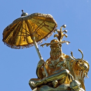 Park sanssouci potsdam gold