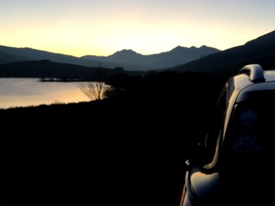 Sunset in Snowdonia