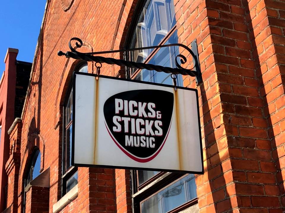 Rustic Hanging Blade Sign