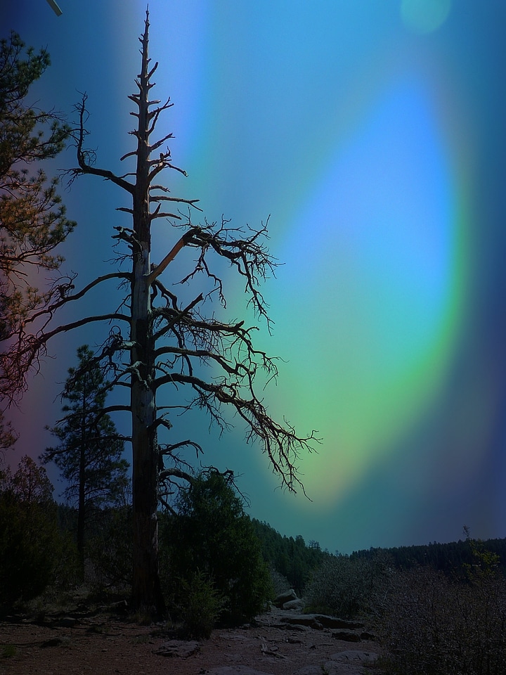 Light phenomenon earth's atmosphere atmosphere