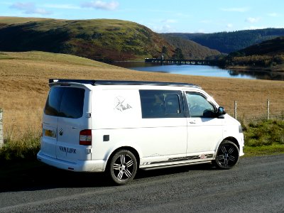 Ollie in the Elan Valley