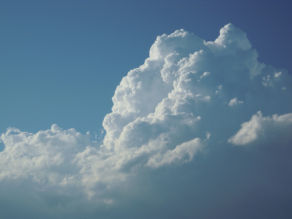 Nature blue sky blue