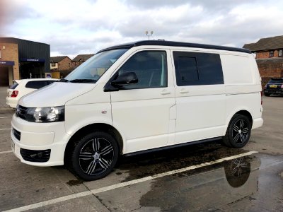 New alloys/tyres in place