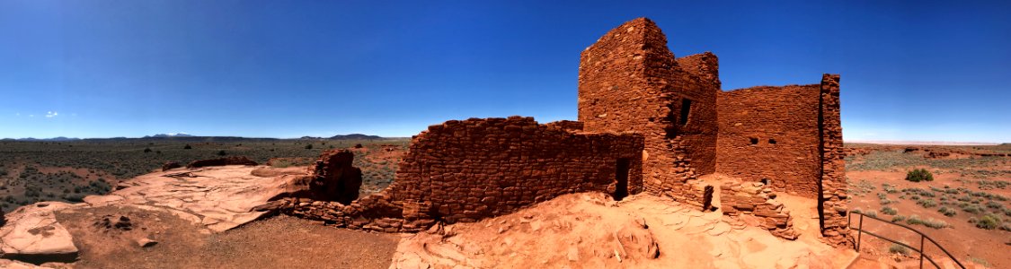 Wukoki Ruin at Wupatki NM in AZ