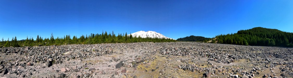 Lahar Viewpoint at Mt. St. Helens NM in WA