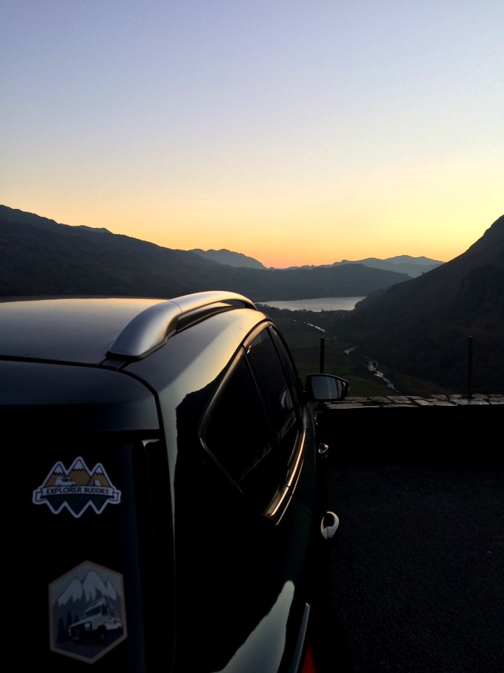 Sunset in Snowdonia