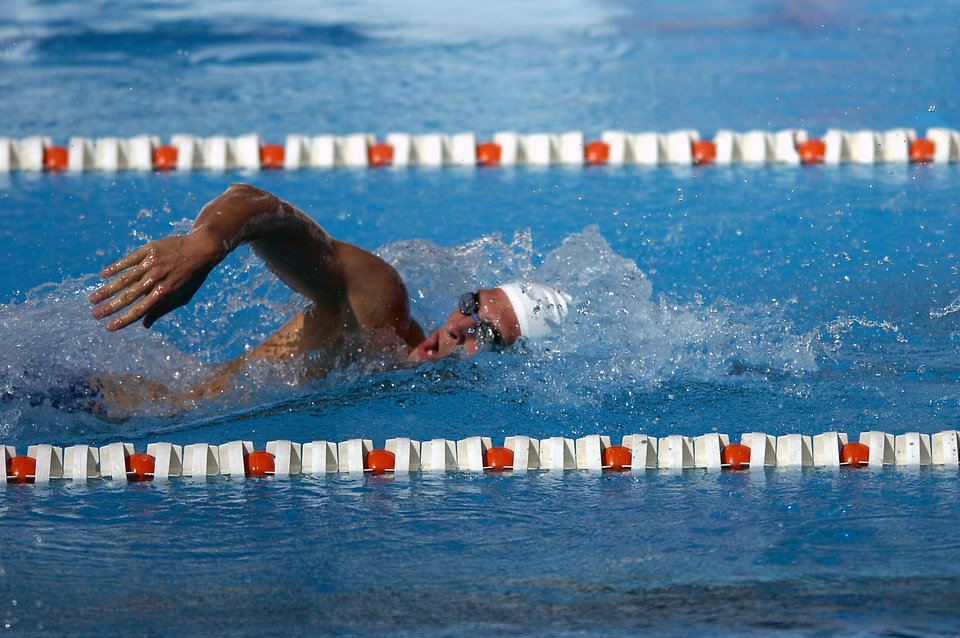 Pool competition swim