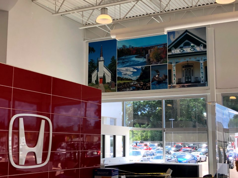 Mural Banners - Brantford Car Dealership