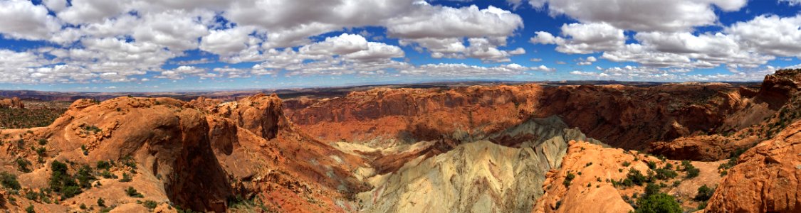 Upheaval Dome at Canyonlands NP in UT photo