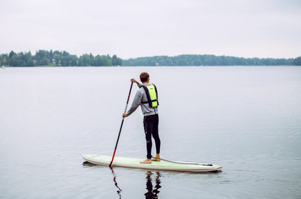 SUP Boarding, Aulanko Outdoors, Hämeenlinna, Finland.
