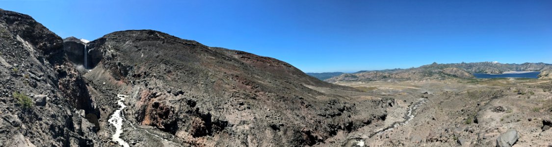 Loowit Falls at Mt. St. Helens NM in WA