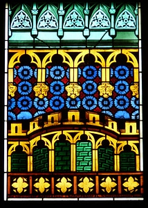 Historically cathedral stained glass photo