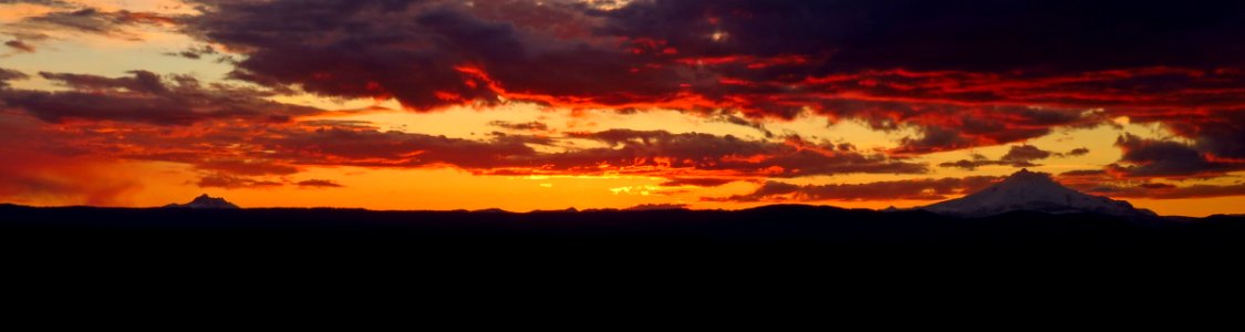 Sunset in Central OR