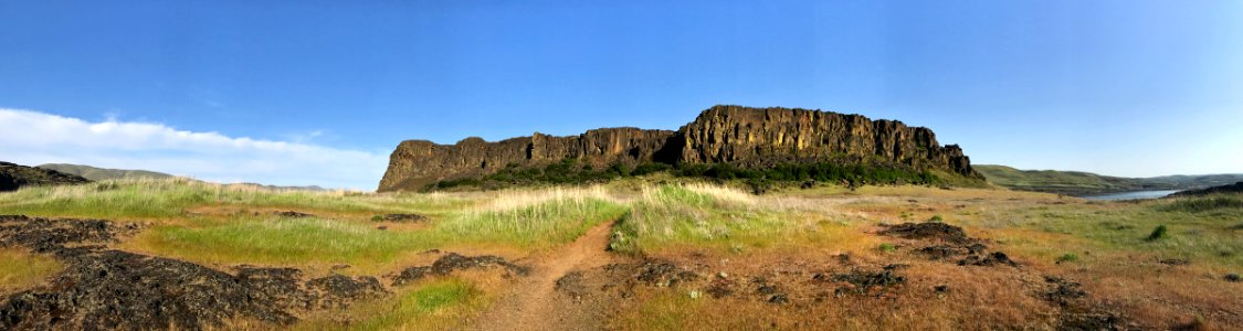 Horsethief Butte at Columbia Hills in WA