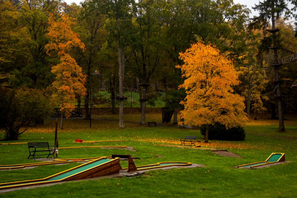 Aulanko Mini Golf. Aulanko, Hämeenlinna, Finland.