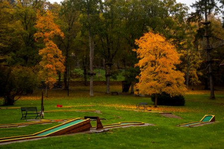 Aulanko Mini Golf. Aulanko, Hämeenlinna, Finland.