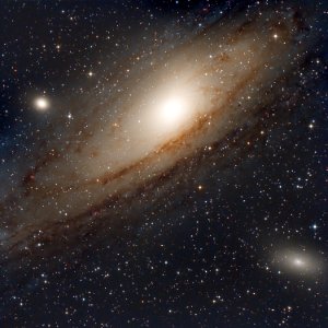 The Great Andromeda Galaxy and Companions photo