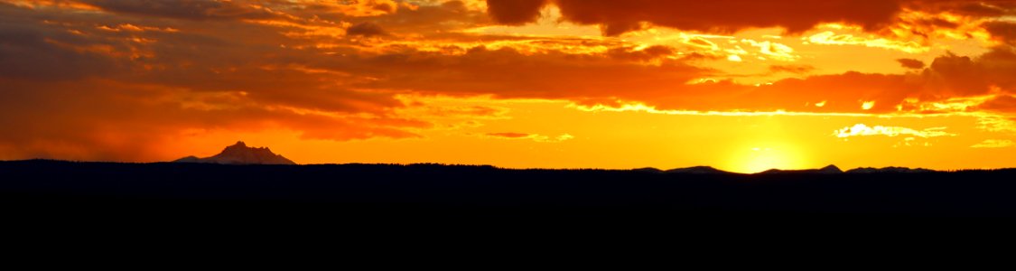 Sunset in Central OR
