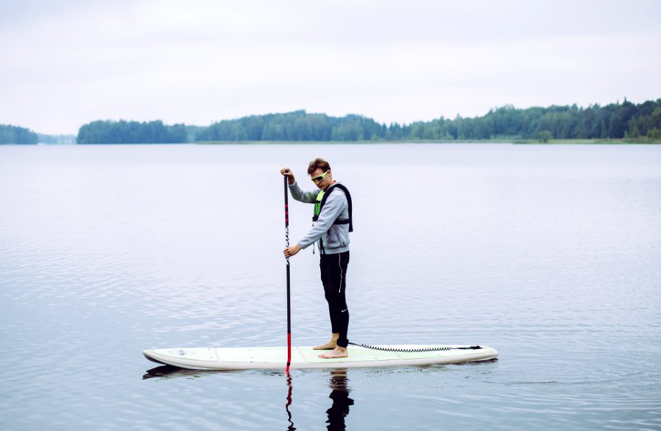 SUP Boarding, Aulanko Outdoors, Hämeenlinna, Finland.