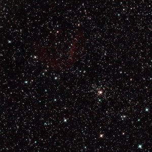 When you blow the flats! SH2-227 and NGC1857