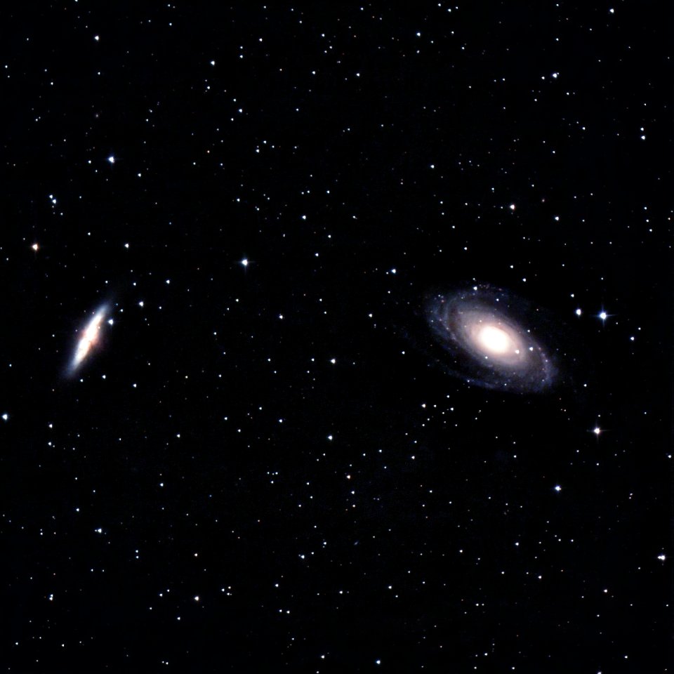 Bode's Galaxy (M 81) and Cigar Galaxy (M 82)