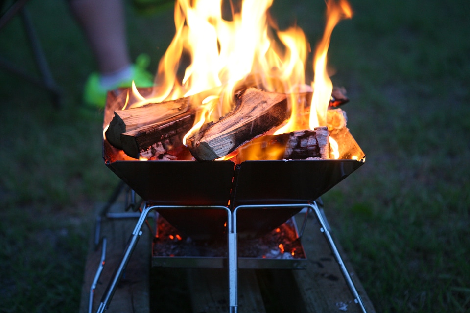 Fire bonfire camping
