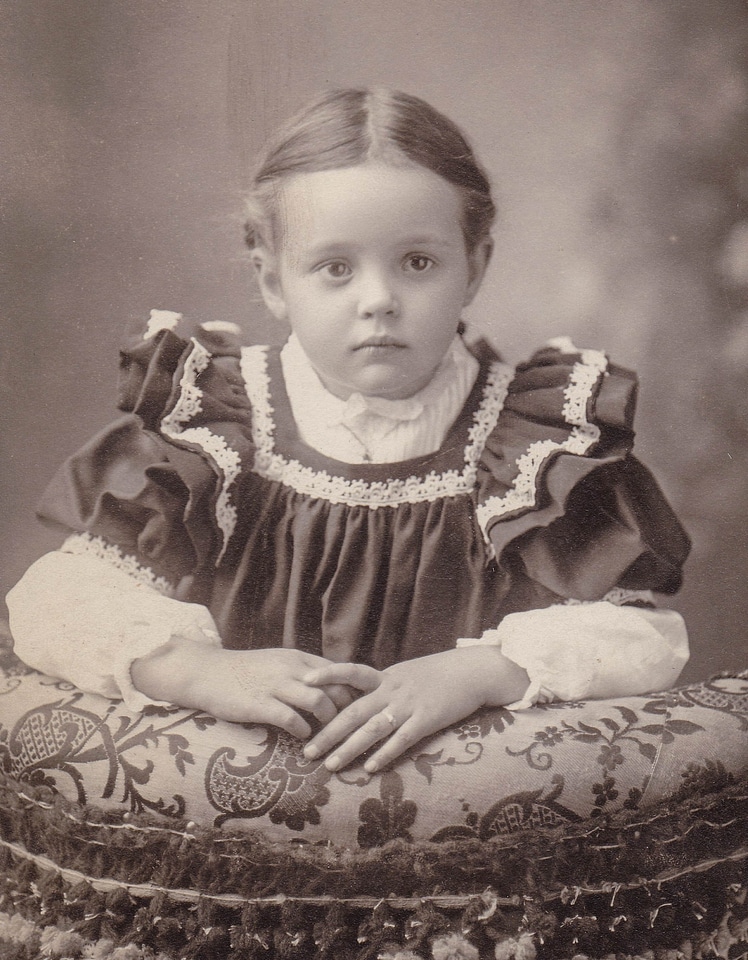 Female retro late nineteenth century