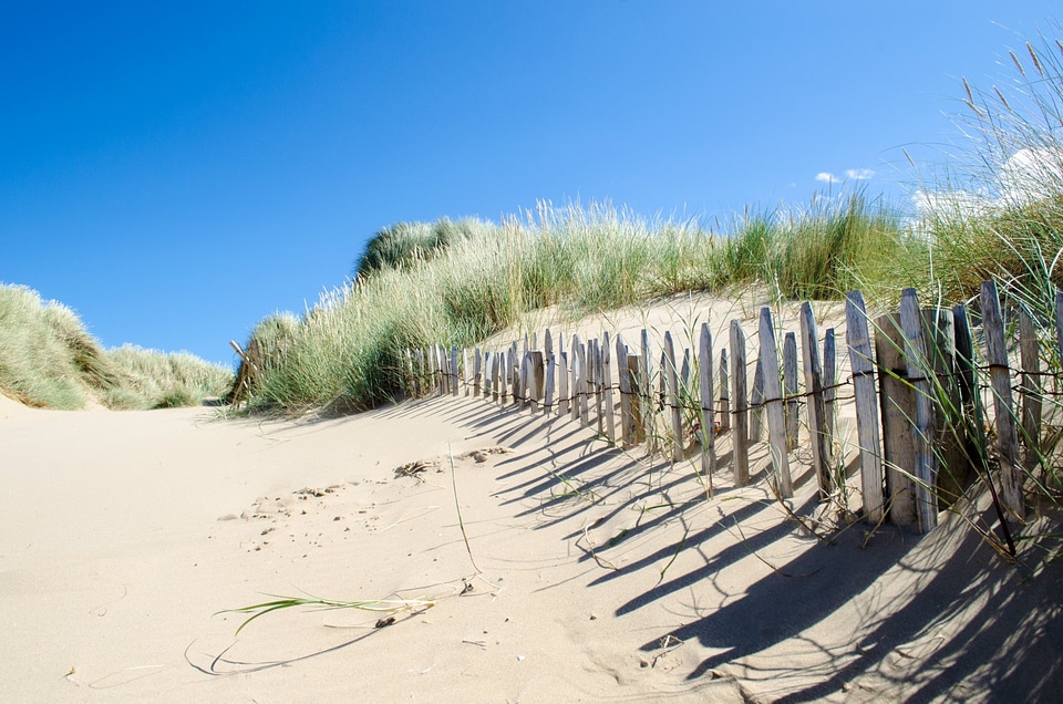Sand sea sky