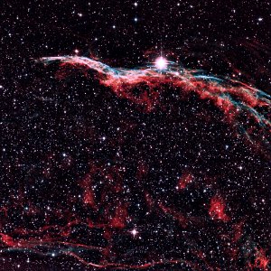 Western Veil in Ha and O3 photo