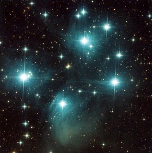 The Pleaides (Messier 45) photo