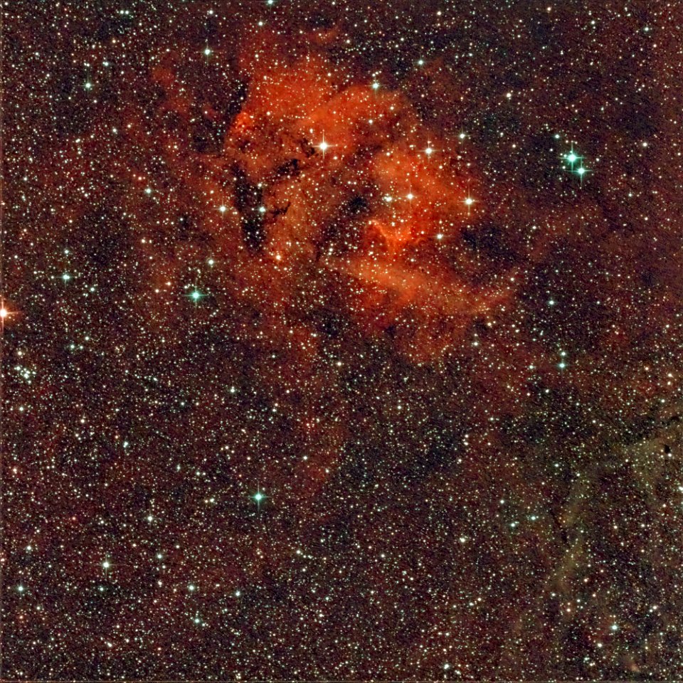 The Lion Nebula, or Sh2-132