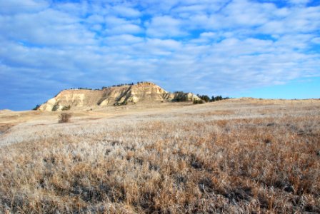 Custer County, Montana badlands, February 2013.
