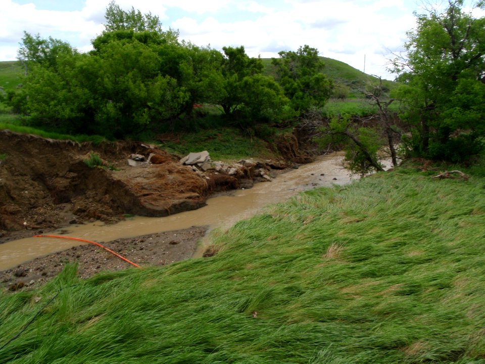 Galpin Bridge channel downstream looking NE