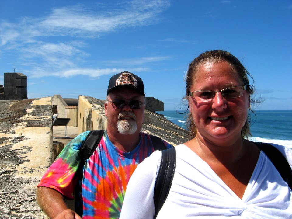 Us on first trip to San Cristobal