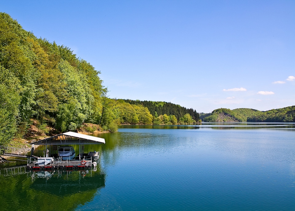 Landscape waters idyllic