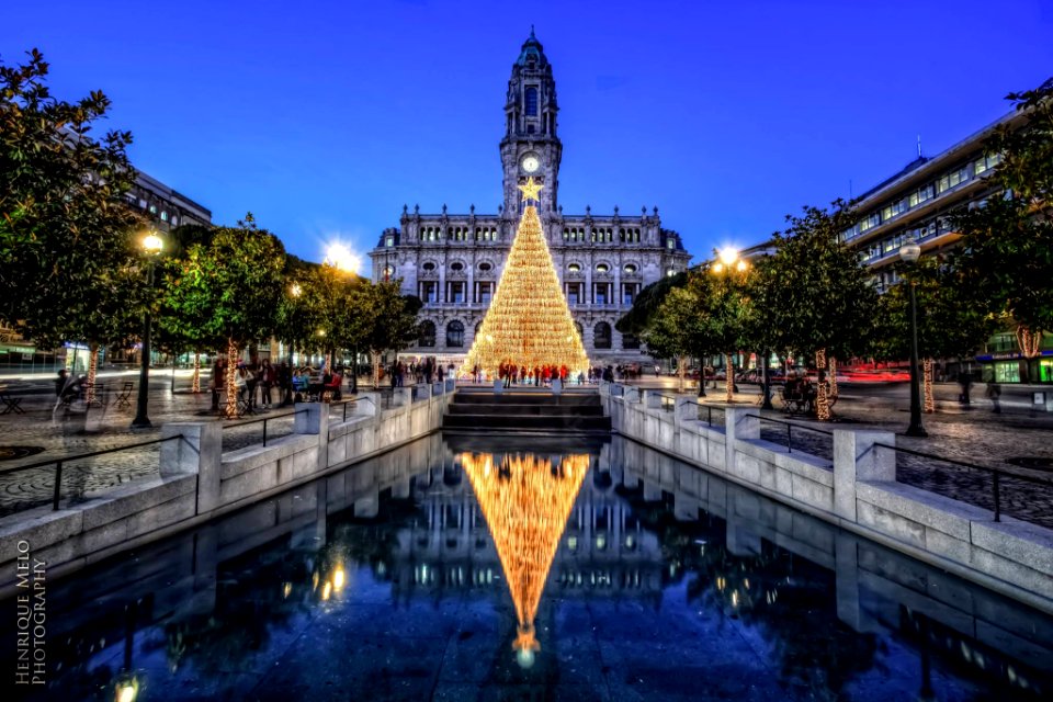 Avenida Aliados by Cristmas