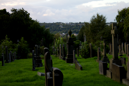 Scholemorr cemetery. Bradford photo