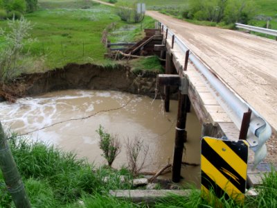 Galpin Bridge upstream side looking north photo