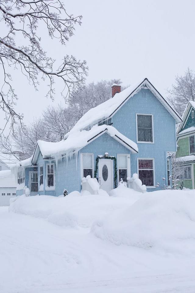 Ice snow home
