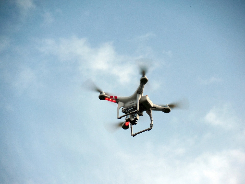 Modelling rotors drone