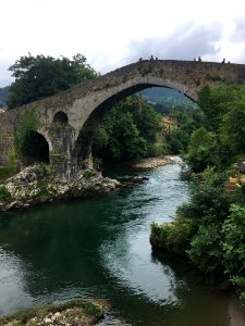 Puente romano. Cangas de Onís. (Asturias)