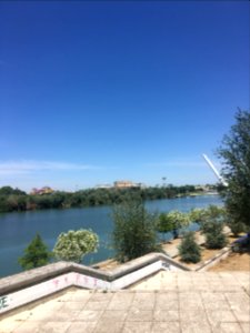 Dársena del río Guadalquivir (Sevilla) photo