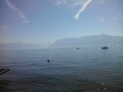 Lausanne : le lac du Bourget à 180° (4/7) photo