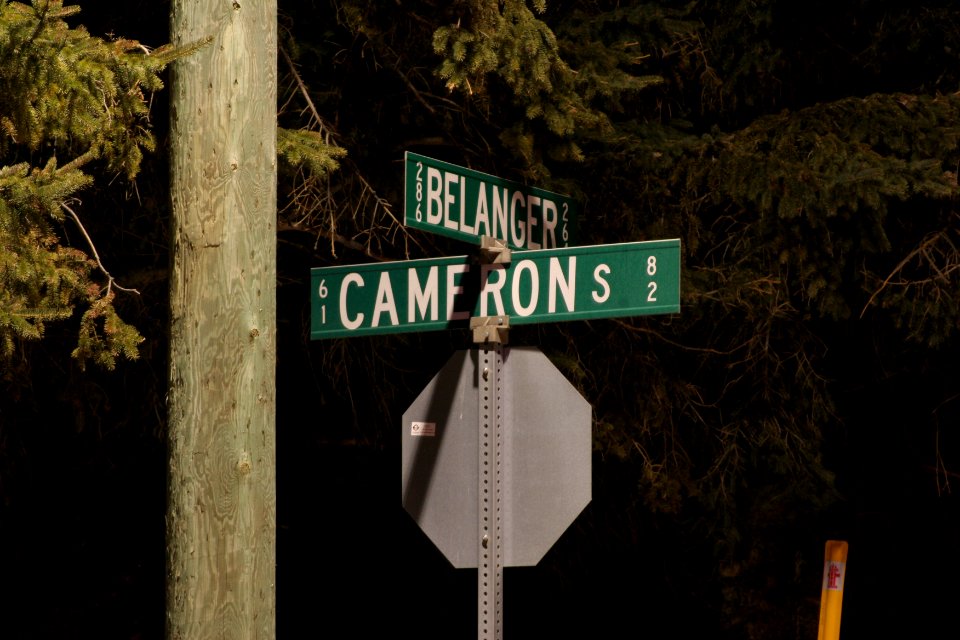 Panneau de Rue à Timmins