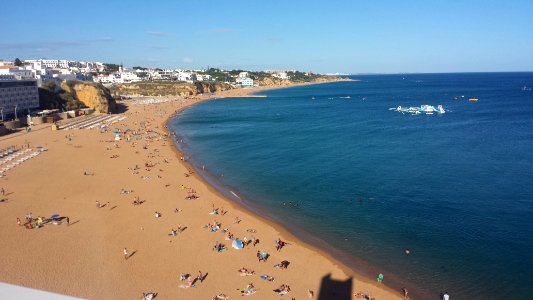 Vistas playas do Peneco y dos Pescadores. Albufeira (Portugal) photo