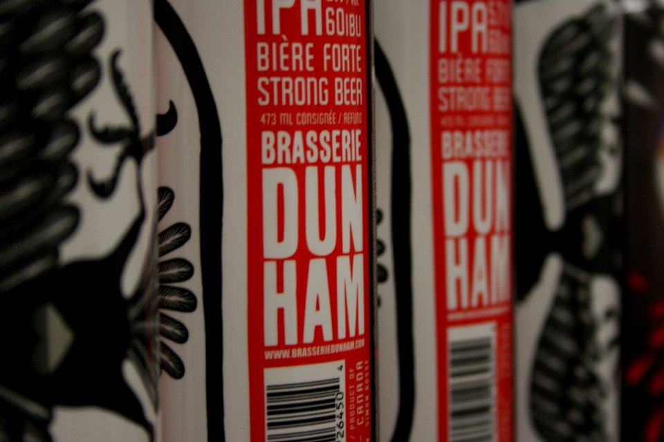 Cannette Bière Microbrasserie Dunham
