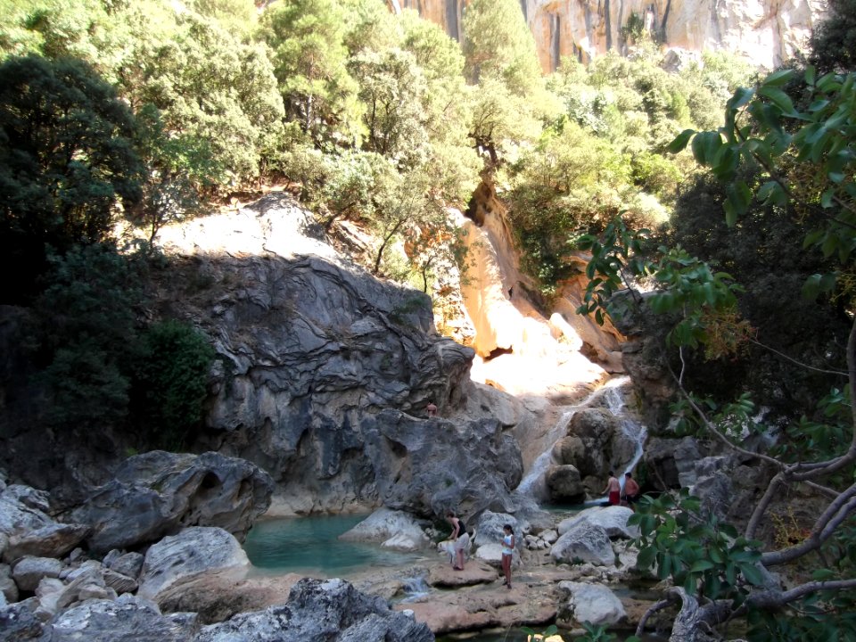 Poza del río Borosa. Santo Tomé (Jaén).