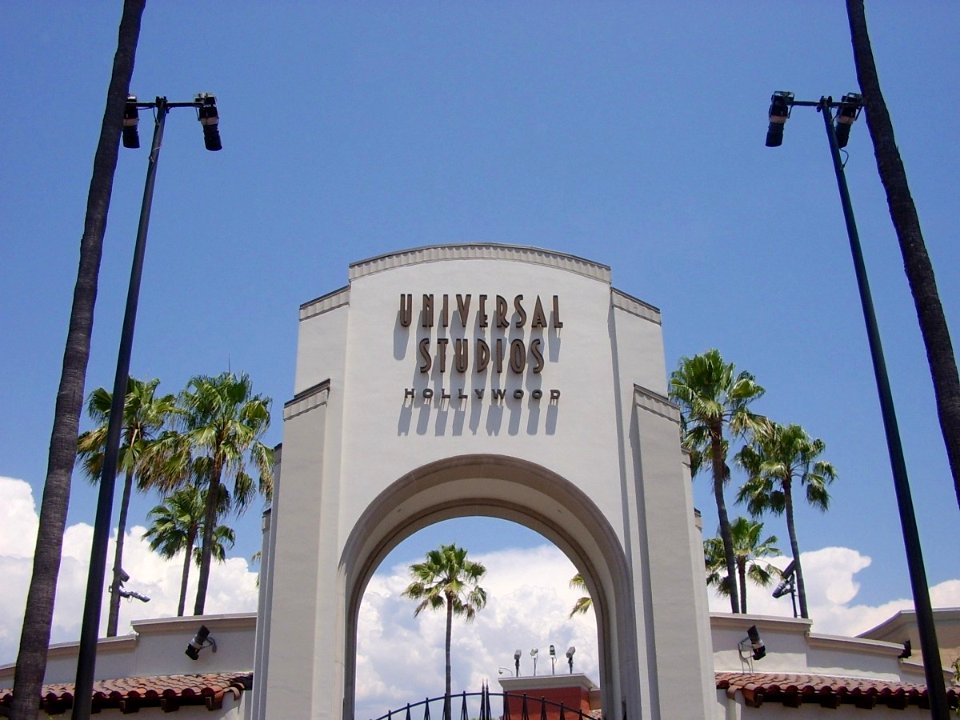 universal studios hollywood california entrance arch arched famous entertainment-1248290