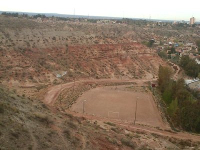 cancha de futbol photo