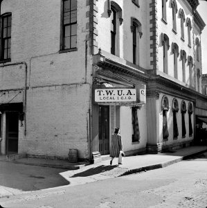 Union hall. Amsterdam, New York, October 1941.